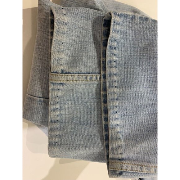 Vintage 1970s? 80s? women's GWG Denim flare Leg Made In Canada Hippie jeans 30" - Picture 12 of 16